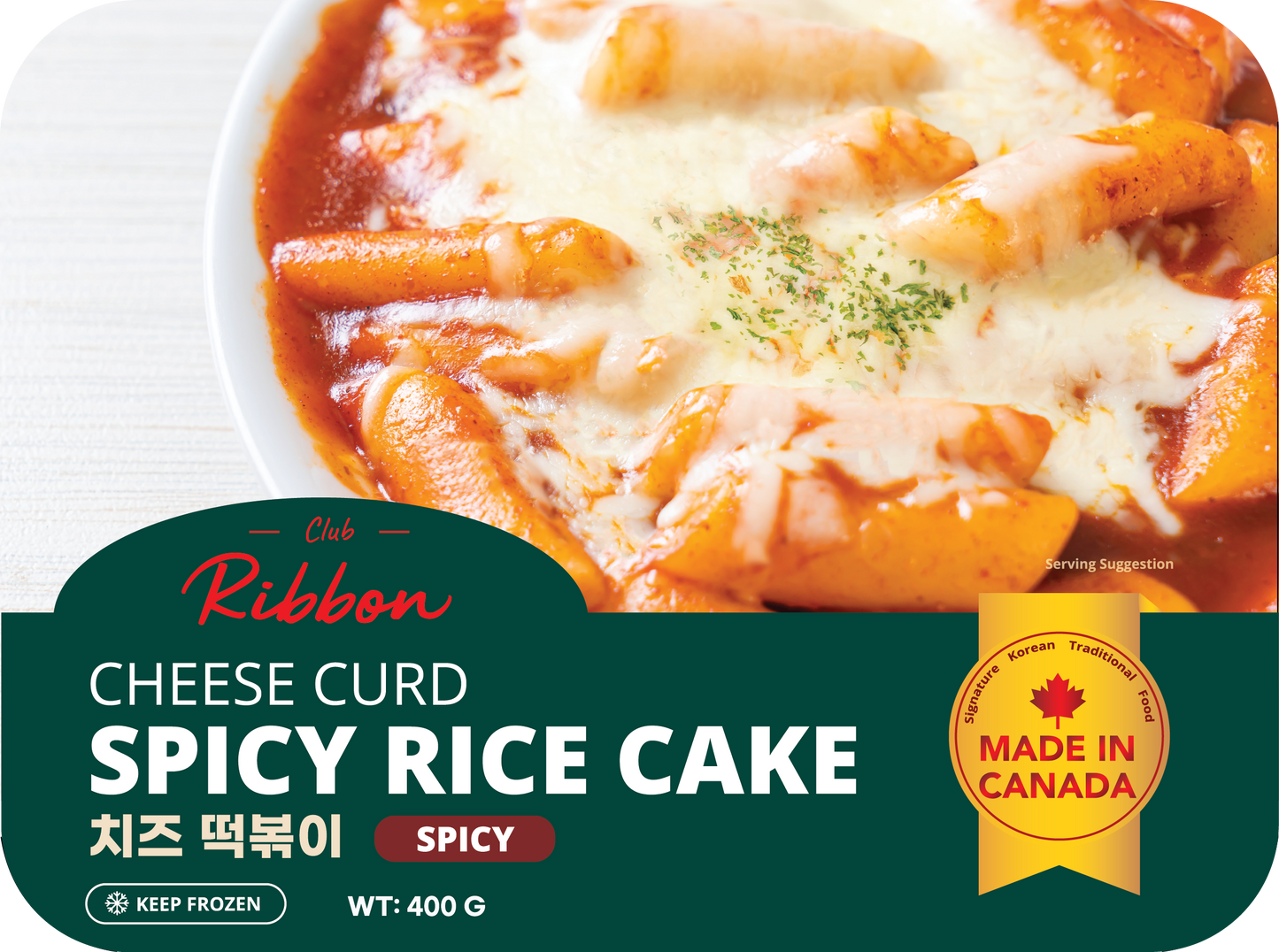 Club Ribbon Cheese Rice Cake