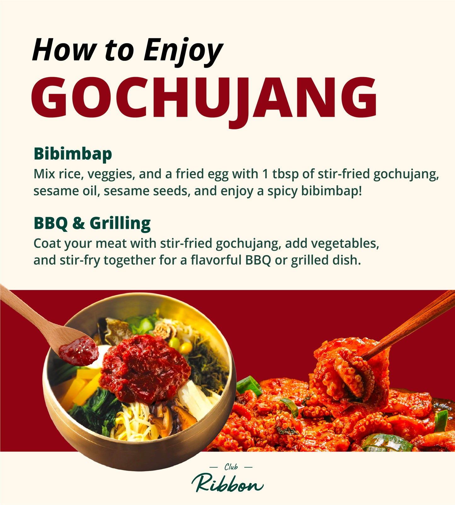 Club Ribbon Mini Gochujang (Hot Pepper Paste for Bibimbap)