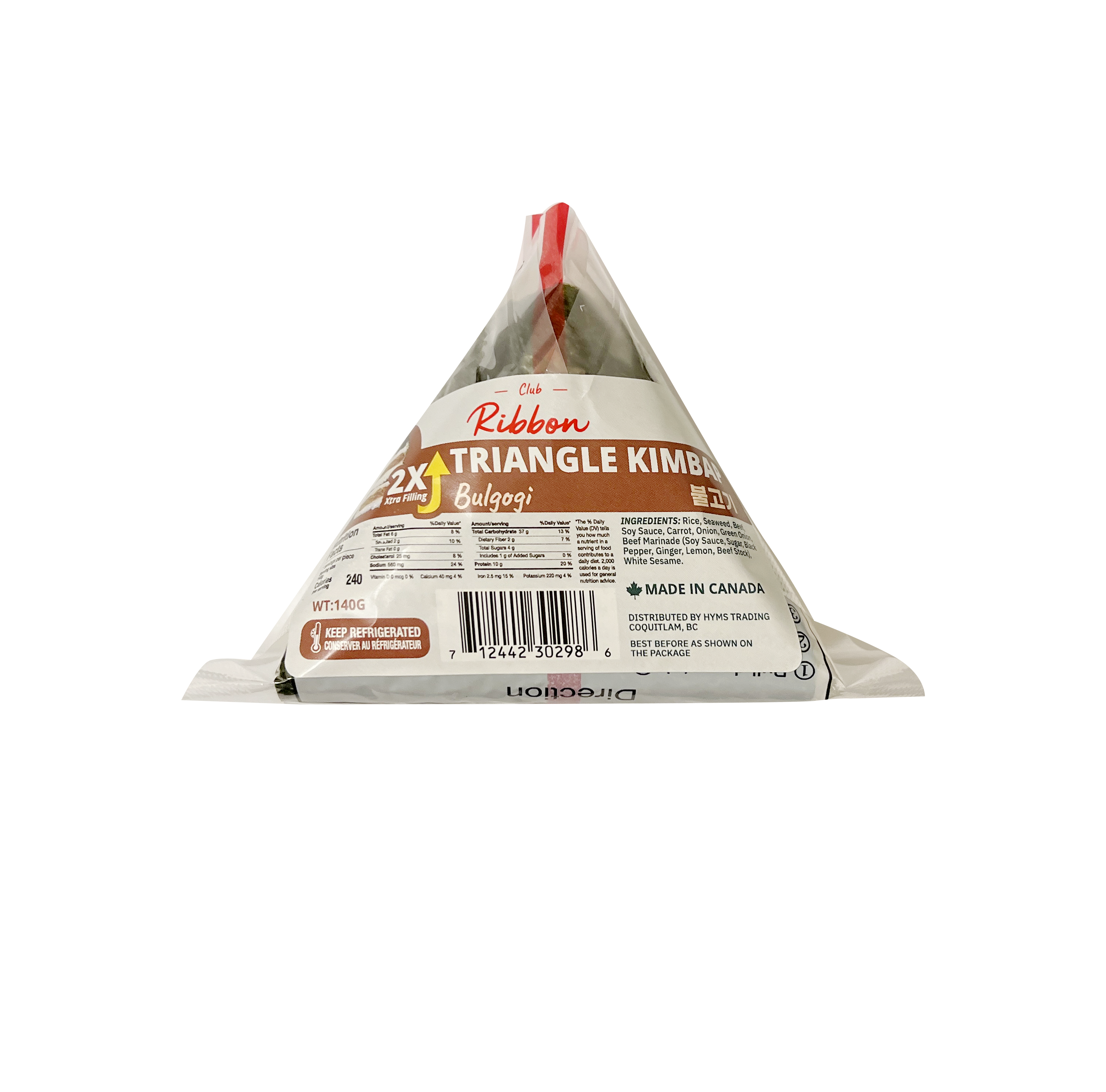Club Ribbon Triangle Kimbap – HYMS Trading