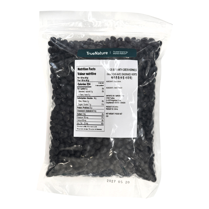 TrueNature Black Bean with Green Kernel